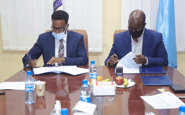 JUST signs MOU with Mogadishu University