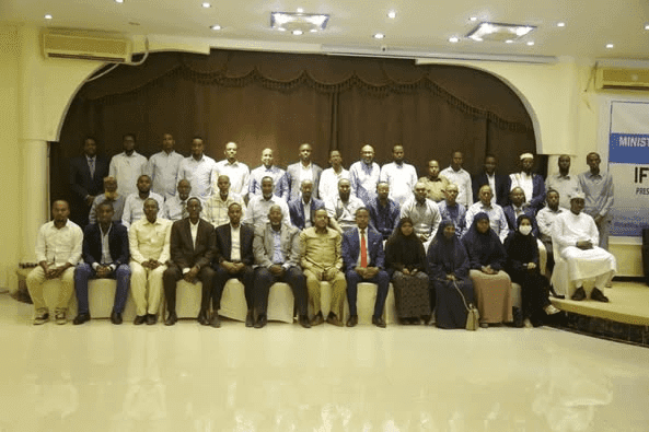 President of Jamhuriya University Mohamed A. Mohamud attended an iftar dinner hosted by the Minister of Education